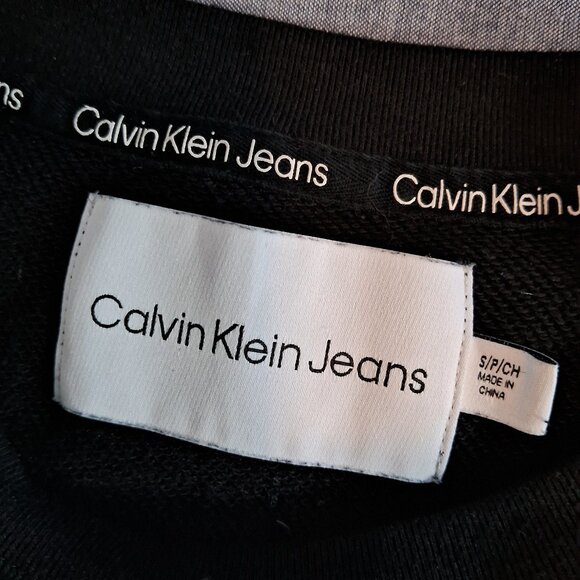Calvin Klein Jeans Black Short Sleeve T-Shirt - Picture 4 of 9